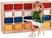 Jonti-Craft 0420JC 20 TRAY MOBILE CUBBIE Without trays