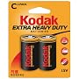 Kodak Kehdc2 Heavy-Duty Batteries (C Type, 2Pk)
