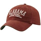 NCAA Alabama Crimson Tide Crimson 2011 BCS National Champions Radius Adjustable Hat ()