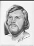 1974 Ed Herrmann Chicago White Sox Lithograph