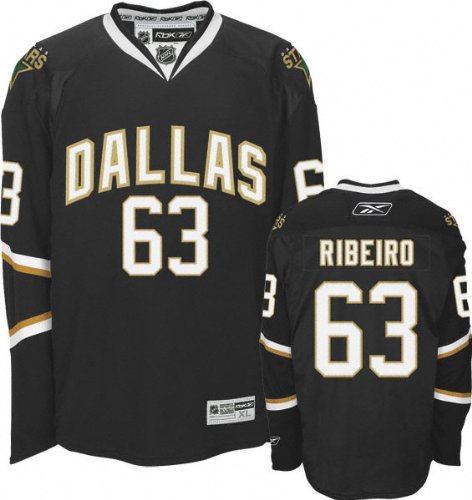 Mike Ribeiro Jersey: Reebok Black Dallas Stars Premier Jersey