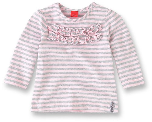 ESPRIT Baby - M&auml;dchen Hemd, gestreift Z38172, Gr. 50, Rosa (690 gloaming rose) Preisvergleich