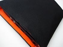 Black & Orange Lumo Cordura notebook sleeve for Samsung NC20 12.1 inch Via Nano