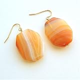 Agate Drop Earrings