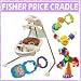 Fisher Price Papasan Cradle Swing With Accessory Outfit
