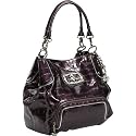 Kathy Van Zeeland Premiere Croco Tote (Purple)