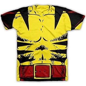Medium X-Men Wolverine Costume T-Shirt M