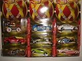 2011 Hot Wheels Holiday Hot Rods Complete Set of 9 Pit Cruiser, Draggin Wagon, Ford Focus RS, Lamborghini Gallardo, Cadillac CTS-V, '64 Buick Riviera, 1/4 Mile Coupe, Datsun 240Z, Dodge Viper SRT10