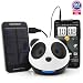 GOgroove Panda Pal Portable Speaker With Solar ReStore External Battery Pack for HTC , Motorola , Samsung and many more Smartphones!