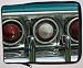 Vintage Car Lights Laptop Sleeve - Note Book sleeve - Apple iPad - Apple iPad 2 - Android sleeve - c