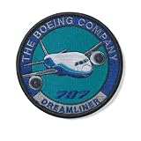 787 Dreamliner Round Patch
