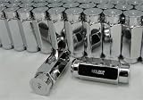 Magnum Head Style, Bulge Acorn, Lug Nuts 7/8 Head, 60° Set of 32, Lugs For Most Hummer Models