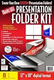 Blanks/USA Presentation Folder Kit (BFA8CCRWH)