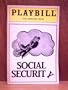 Social Security - Playbill, Ethel Barrymore Theatre, New York