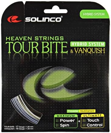 Solinco Hybrid Tour Bite & Vanquish Heaven Tennis String