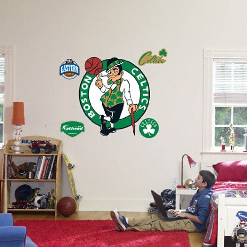 Boston Celtics Logo NBA Fathead Logos Wall Graphics