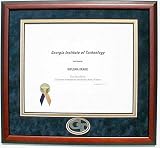Georgia Tech Yellow Jackets Diploma Frame with Standard Mat