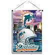 Miami Dolphins NFL Photo Real Wall Hanging (28x41")"