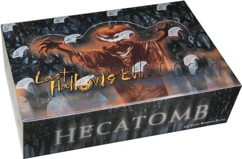 Hecatomb Trading Card Game Last Hallow's Eve Booster Box (24 Packs)
