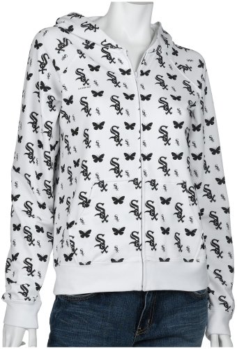 Chicago White Sox Women's Allover Logo Hoodie (Medium)