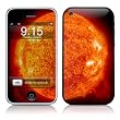 Solar Flare Design Protector Skin Decal Sticker for Apple 3G iPhone / iPhone 3GS 3G S