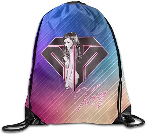 Custom Graphic Ariana Grande Cinch Pack White