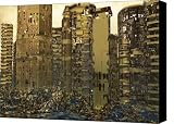 Glistening City under McBush Stewardship Canvas Print / Canvas Art Artist Thomas Broadfoot Glistening City under McBush Stewardship Canvas Print / Canvas Art Artist Thomas Broadfoot