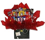 Chocolate Candy Bouquet in a Doctor's Bag Get Well Soon gift box