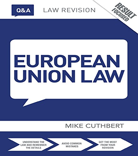 Q&A European Union Law (Questions and Answers)