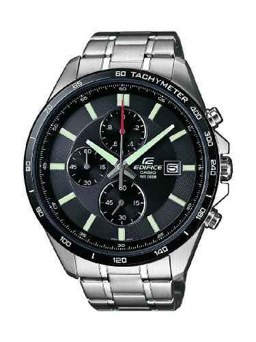 Casio Herren-Armbanduhr XL EDIFICE Analog Edelstahl EFR-512D-1AVEF Preisvergleich