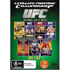 UFC 31-37 DVD Box Set 31 32 33 34 35 36 37 Ultimate Fighting Championship Vol 31-37