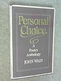 Personal choice : a poetry anthology