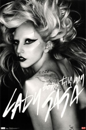 Best Price Lady Gaga Born This Way Music Poster Print - 22x34 Music Poster Print, 22x34