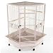 A&E CAGE CO Extra Large Corner Cage, Black