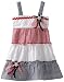 Good Lad Baby-girls Infant July 4th Seersucker Sundress, White, 24 Months