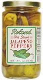 Roland Hot Jalapeno Peppers,sliced, 11.5-Ounce Tins (Pack of 12)