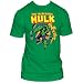 Search : The Incredible Hulk Smash! Kelly Green T-shirt