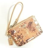 [コーチ]COACH マチなしポーチ [ポピー リキッド グロス スモール リストレット] F46563 SV/RS ローズXゴールド 並行輸入品 コーチ ポーチ