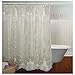 Heritage Lace, White Lighthouse 72x72 Shower Curtain, 72 in x 72 in (wide x drop)
