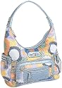 KATHY Van Zeeland Easy Access Nappa Organizer Hobo,Sunburst Print,one size