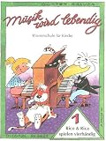 Produkt-Bild: Musik wird lebendig: RICO & RICA SPIELEN VIERH&Auml;NDIG Band 1 mit Bleistift -- der erg&auml;nzende vierh&auml;ndige Lehrgang zur beliebten Klavierschule f&uuml;r Kinder ohne &uuml;berm&auml;&szlig;igen Lernstress von G&uuml;nter Kaluza (Noten/sheet music)