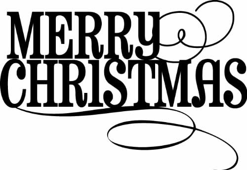 Merry Swirl Signature Wood Stamp