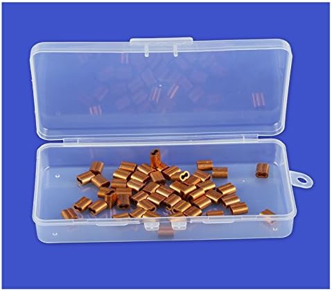 Clear Plastic Craft Container With Snap Closure- 1 1/8" x 6 3/4" x 3 5/8"