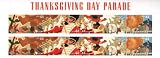 2009 THANKSGIVING DAY PARADE #4420a Block of 8 x 44 cents US Postage Stamps