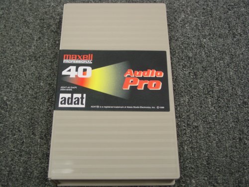 MAXELL PRO ADAT 40 MINUTE IN ALBUM BOX *THE BEST QUALITY MADE/ DESIGNED FOR RECORDING STUDIO USE
