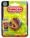 Duncan 5 Pack Multi ColoCotton Yo-Yo Strings - Mixed Colors
