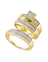0.33CTW DIAMOND FASHION TRIO SET