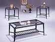 Stone Top 3pc Coffee/End Table Set By Acme Furniture