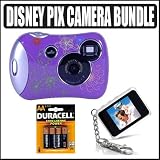 Disney Pix Tinker Bell Micro Digital Camera w/ Coby Digital Keychain Frame