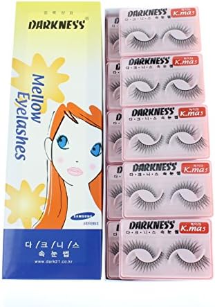 Darkness False Eyelashes K-ma 5 (Pack of 10)